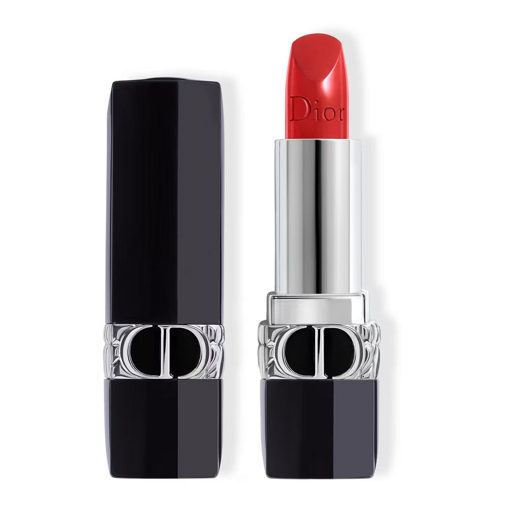 Dior Rouge Satin 743 Zinnia