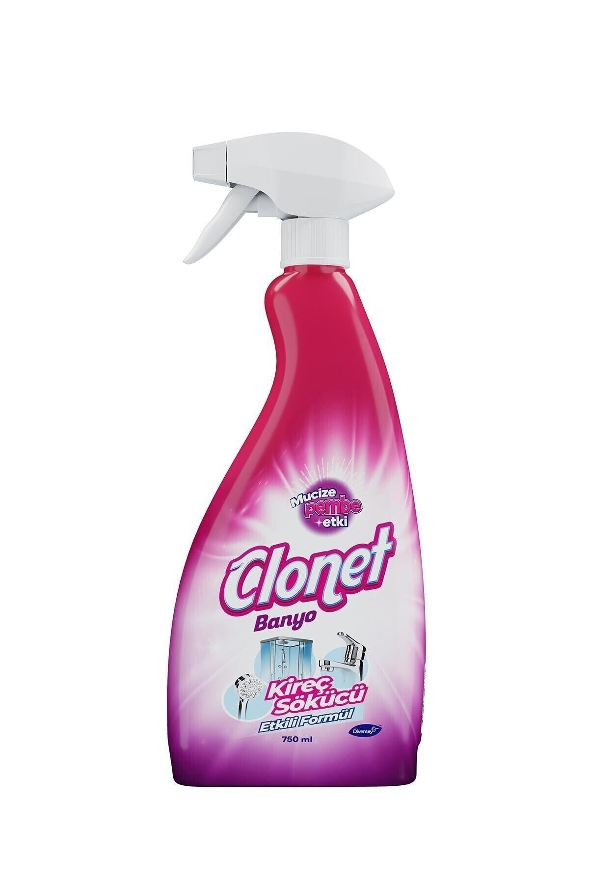 Diversey Clonet Banyo Kireç Sökücü Sprey 750 ml