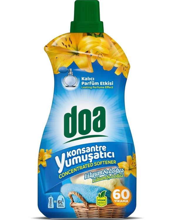 Doa Konsantre Yumuşatıcı Lilyum&lotus 1500 ml