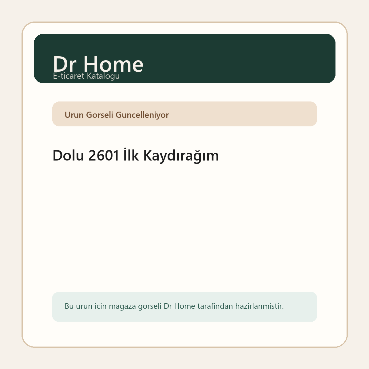 Dolu 2601 İlk Kaydırağım