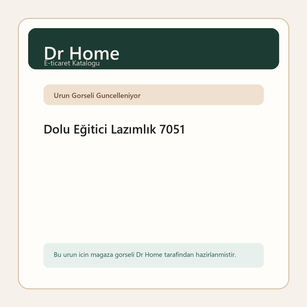 Dolu Eğitici Lazımlık 7051
