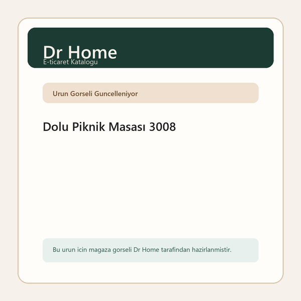 Dolu Piknik Masası 3008
