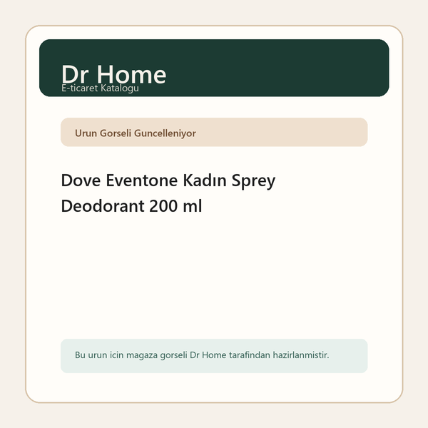 Dove Eventone Kadın Sprey Deodorant 200 ml