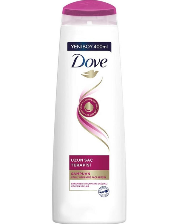 Dove Saç Bakım Şampuanı Uzun Saç Terapisi Uzun Yıpranmış Saçlar Için 400 Ml