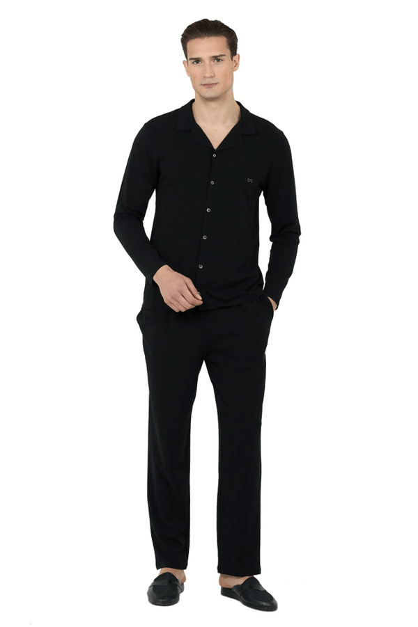 DS Damat 23005 Erkek Pijama Takımı Siyah