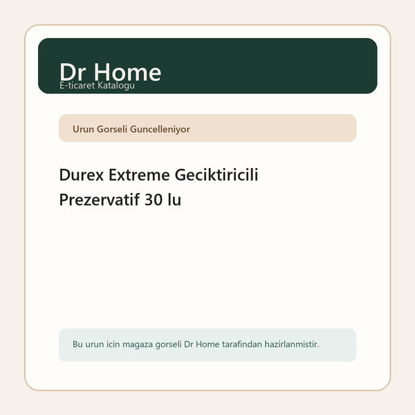 Durex Extreme Geciktiricili Prezervatif 30 lu