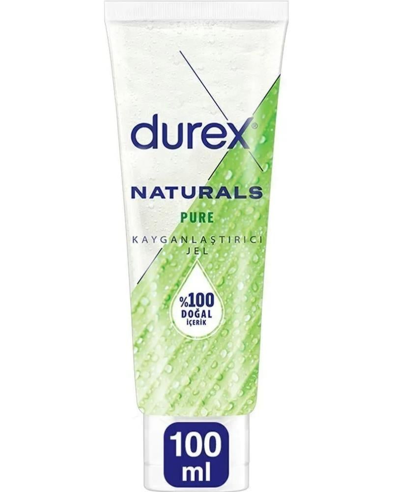 Durex Naturals Pure Kayganlaştırıcı Jel 100 ml, Doğal Özlü İçerik
