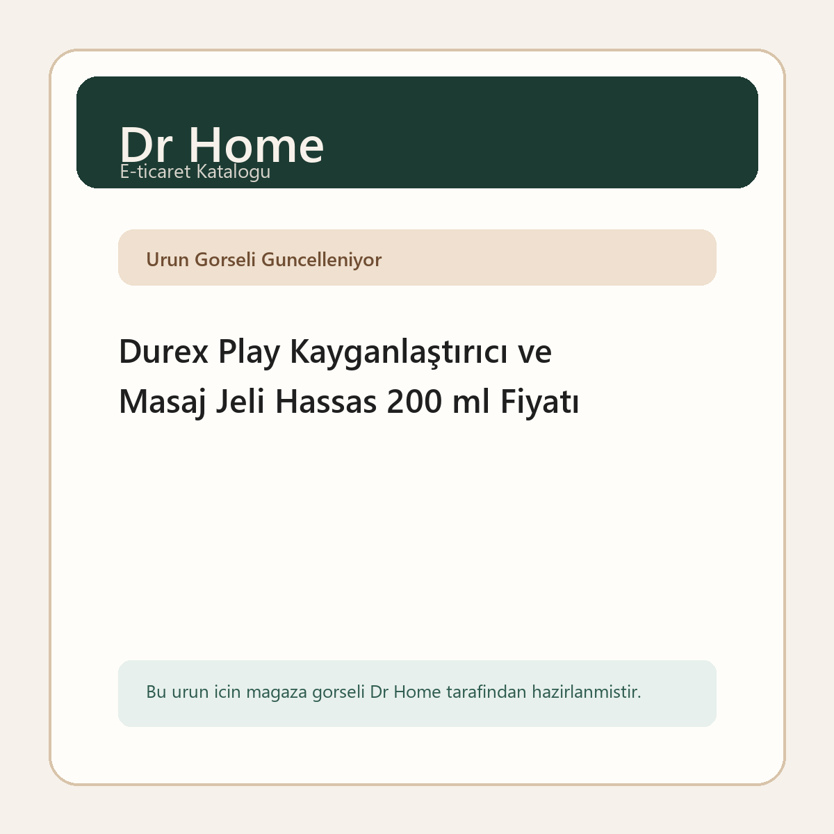 Durex Play Kayganlaştırıcı ve Masaj Jeli Hassas 200 ml Fiyatı