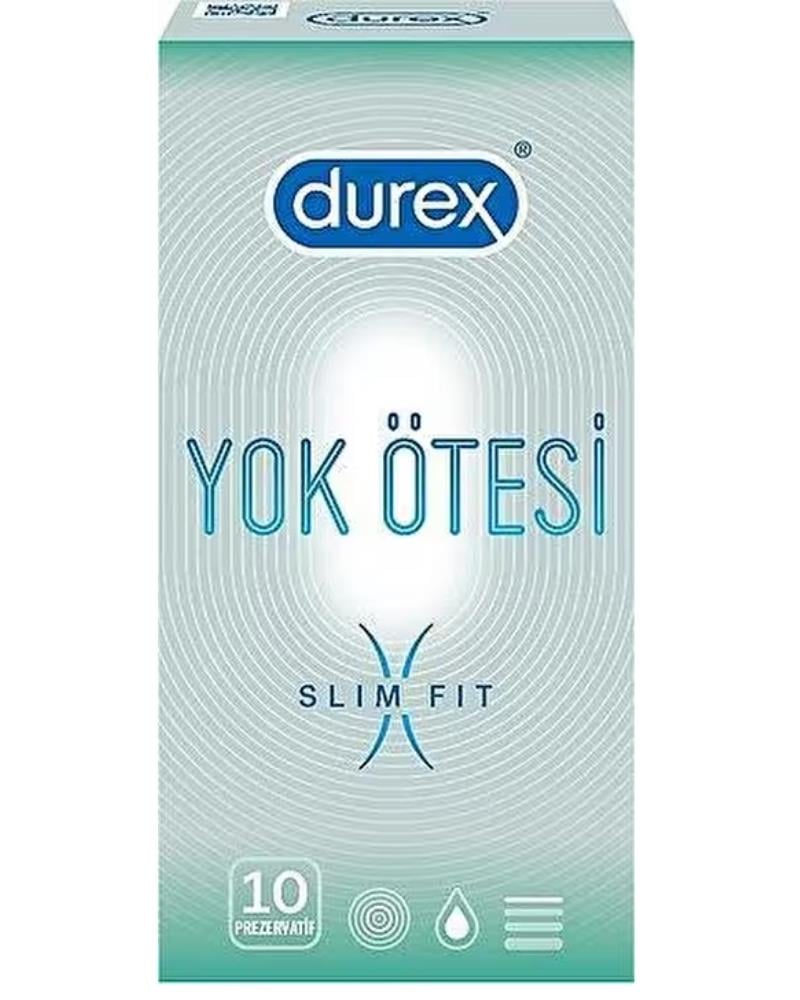 Durex Yok Ötesi Prezervatif Slim Fit 10'lu