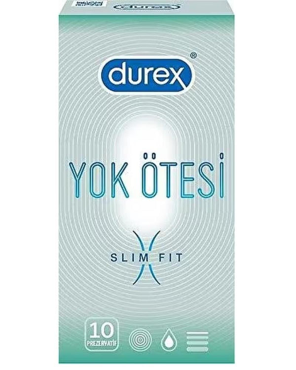 Durex Yok Ötesi Prezervatif Slim Fit 10'lu