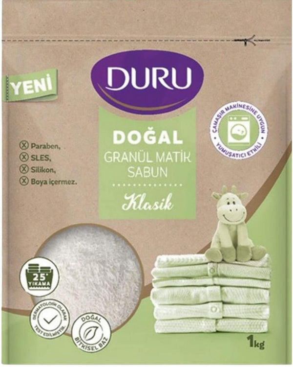 Duru Klasik Granül Matik 25 Yıkama Sabun 1 kg