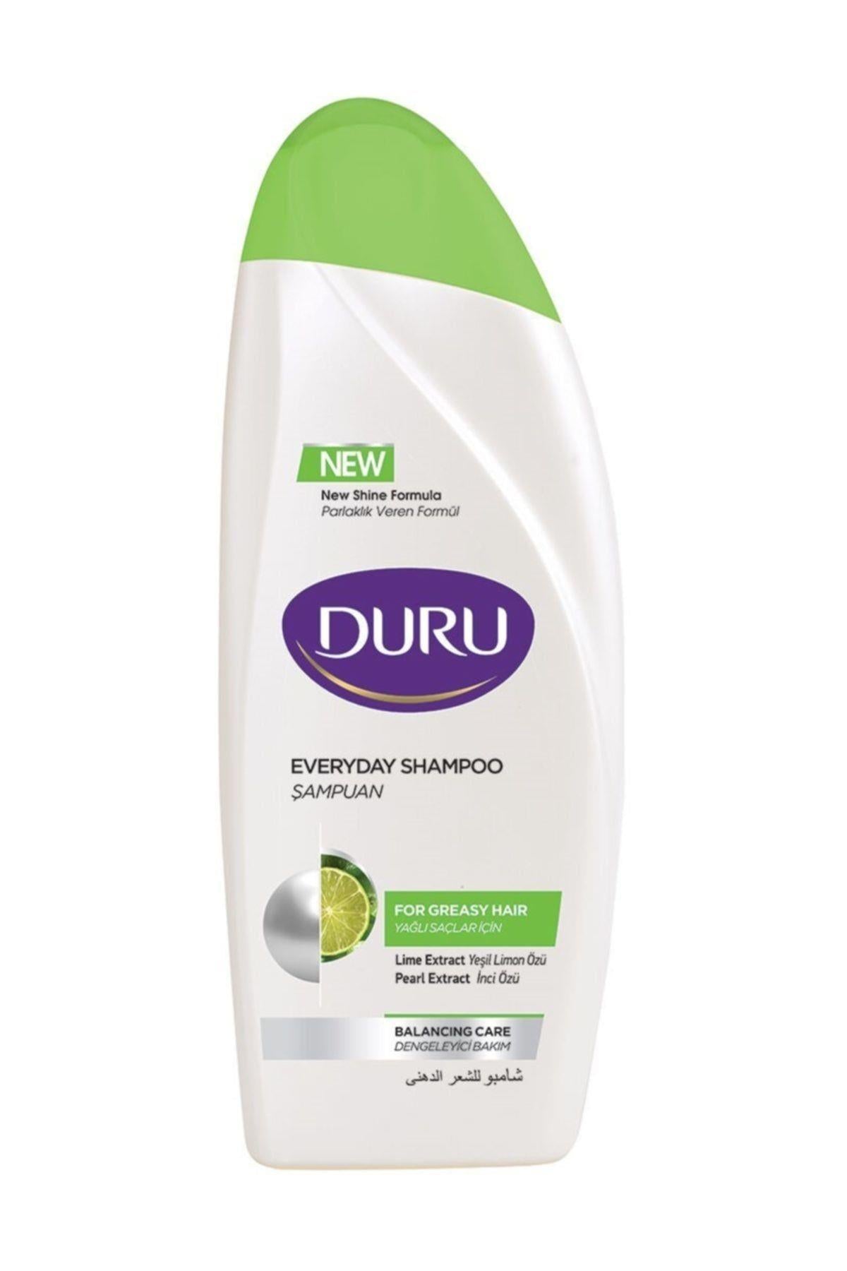 Duru Lime Özlü Yağlı Saçlar Için Şampuan 500 Ml