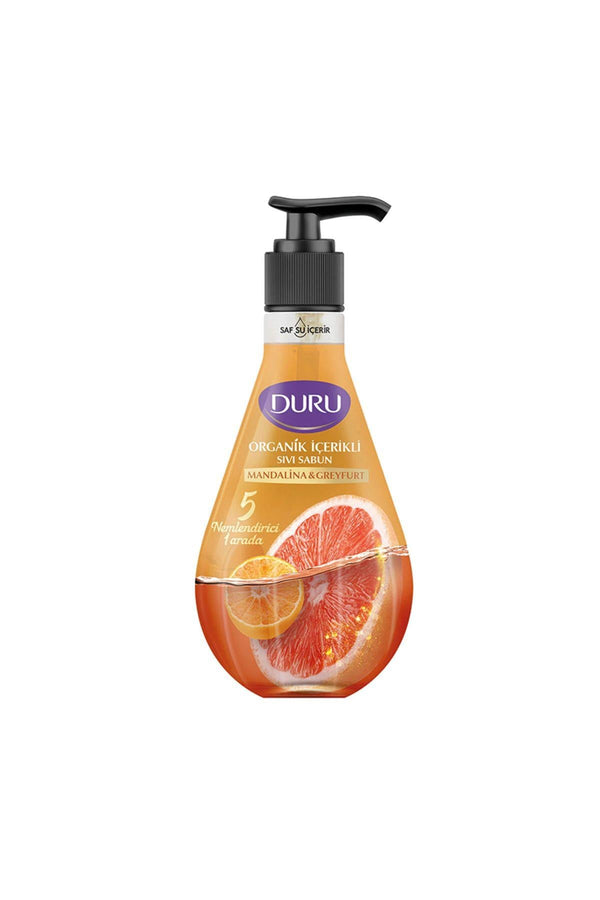 Duru Organik Içerikli & Greyfurt Sıvı Sabun 500ml,mandaline