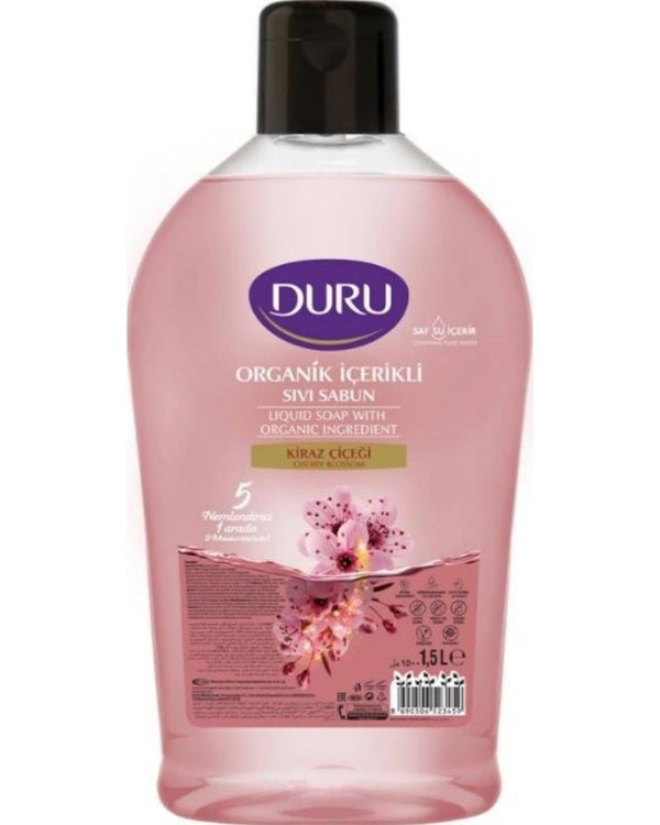 Duru Organik Içerikli Kiraz Çiçeği Sıvı Sabun 1500ml