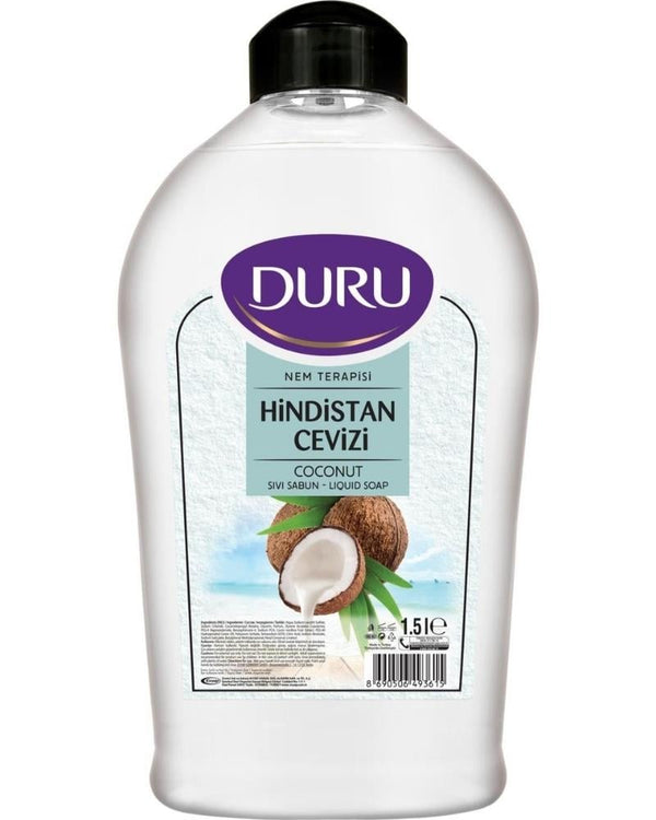 Duru Organik Içerikli Sıvı Sabun Hindistan Cevizi 1.5 Lt