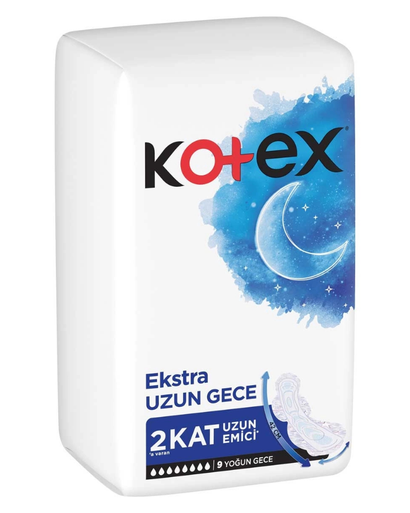 Kotex Extra Uzun Gece 9'lu