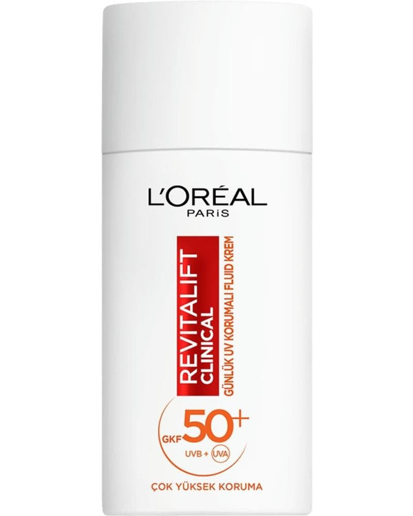 L'Oreal Paris Revitalift Clinical Spf 50+ Günlük Yüksek Uv Korumalı Yüz Güneş Kremi 50ml