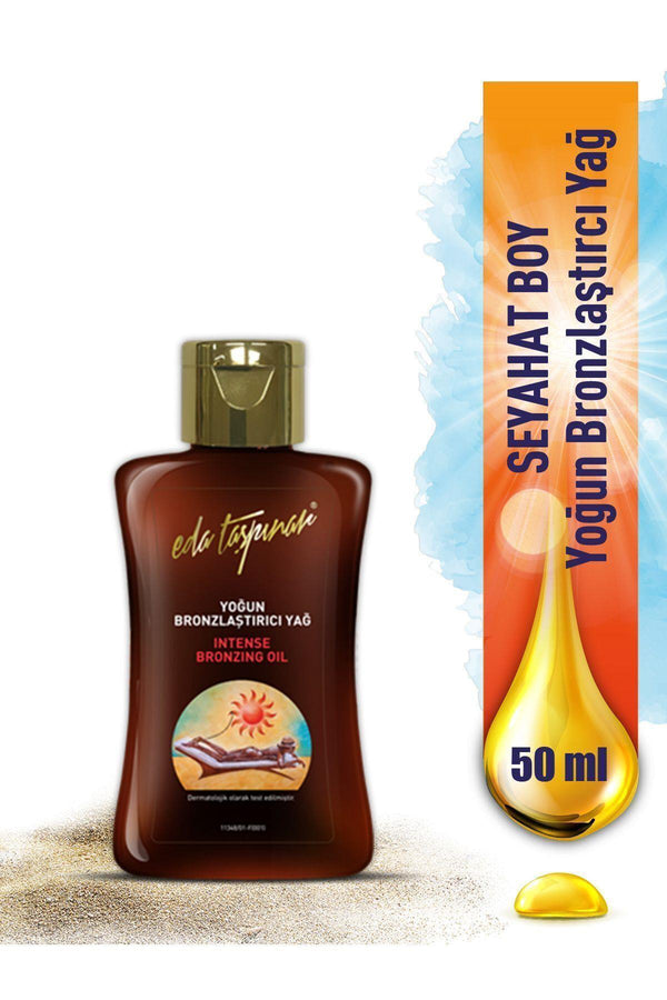 Eda Taşpınar Seyahat Boy Yoğun Bronzlaştırıcı Yağ 50ml.