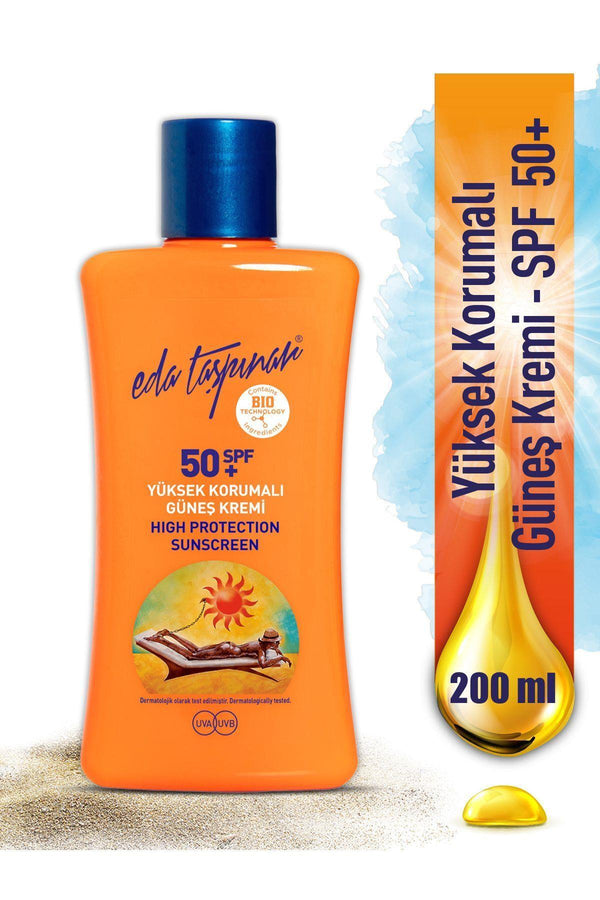 Eda Taşpınar Yüksek Korumalı Güneş Kremi Spf50+ - 200 Ml