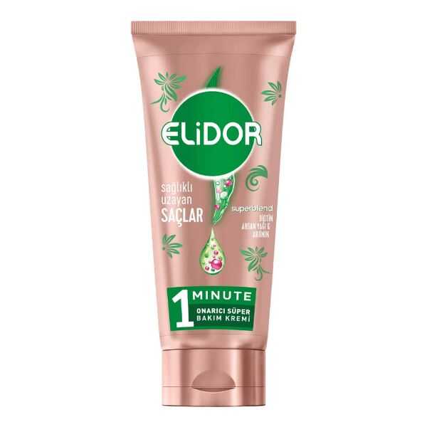 Elidor 1 Minute Sağlıklı Uzayan Saçlar Süper Bakım Kremi 170 Ml