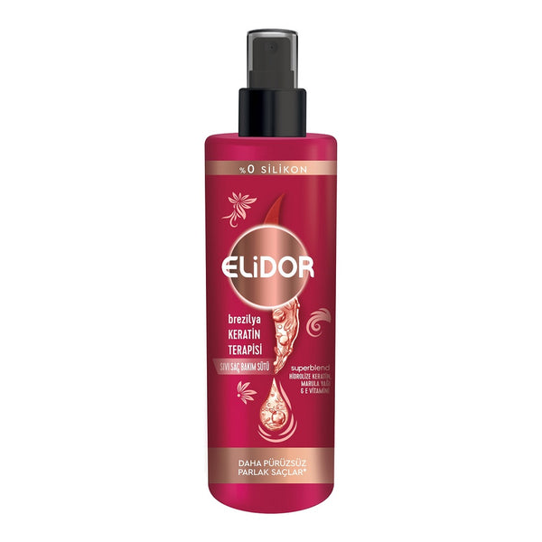 Elidor Brezilya Keratin Terapisi Sıvı Saç Bakım Sütü 200 Ml