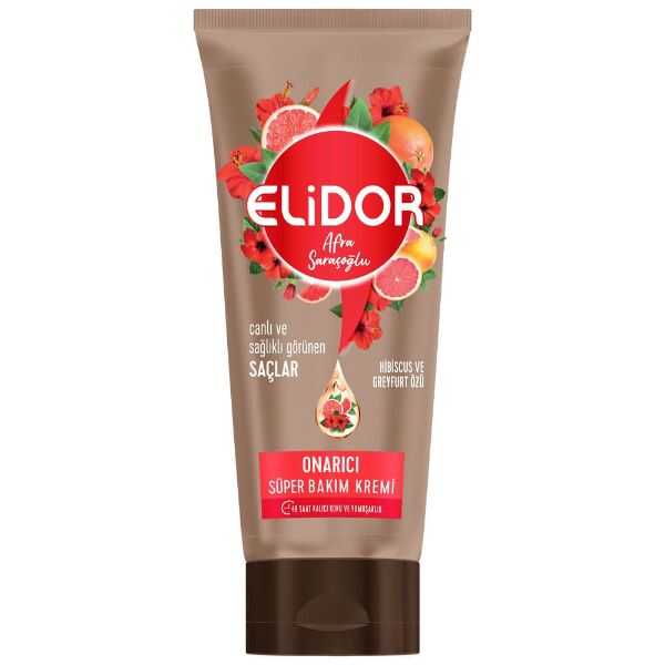 Elidor Canlı ve Sağlı Görünen Saçlar Onarcı Süper Bakım Kremi 170 Ml