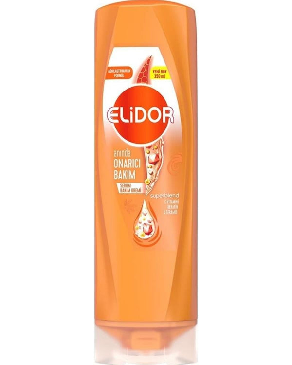 Elidor Superblend Serum Saç Bakım Kremi Anında Onarıcı Bakım C Vitamini Keratin & Seramid 350 Ml