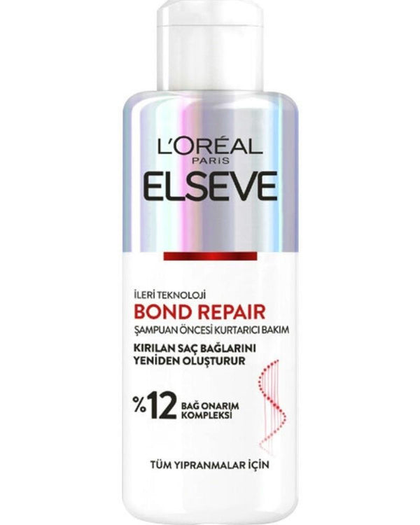 ELSEVE Bond Repair Tüm Yıpranmalar Için Saç Bağlarını Yeniden Oluşturan Şampuan Öncesi Kurtarıcı Bakım200ml