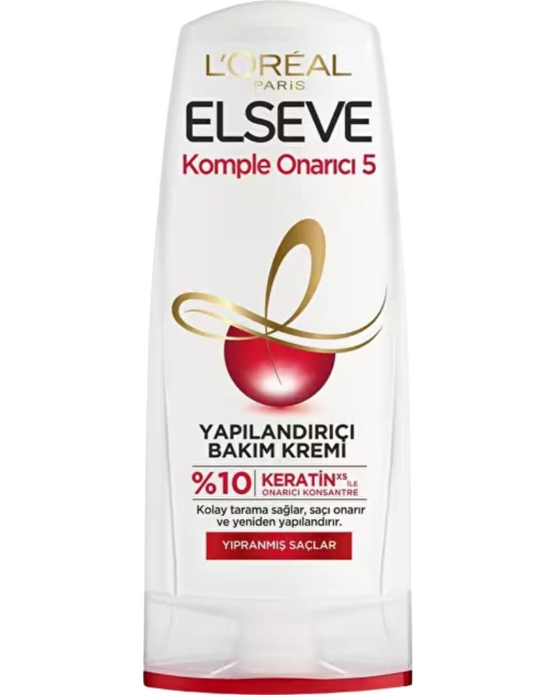 ELSEVE L'oréal Paris Komple Onarıcı 5 Yapılandırıcı Bakım Kremi 360 ml