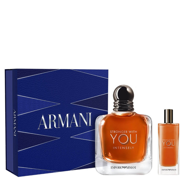 Emporio Armani Stronger With You Intense Erkek Parfüm Edp 100 Ml + Edp 10 Ml Set