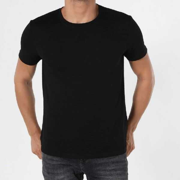 Eros Ers004 Compact O Yaka T Shirt 2'li Siyah