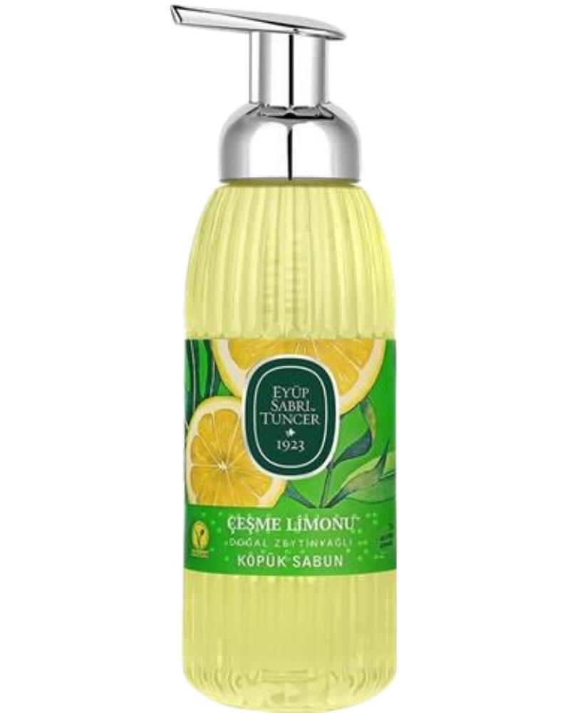 Eyüp Sabri Tuncer Çeşme Limonu Doğal Zeytinyağlı Köpük Sabun 500 Ml