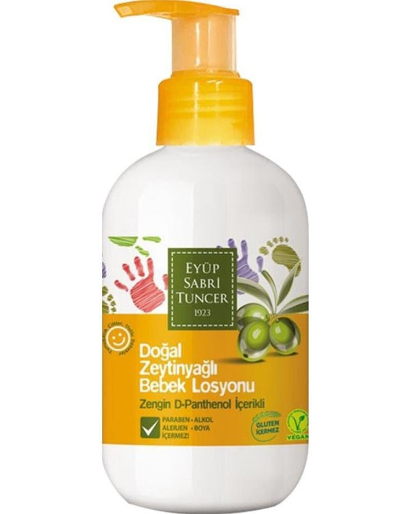 Eyüp Sabri Tuncer Doğal Zeytinyağlı Bebek Losyonu 280 ml
