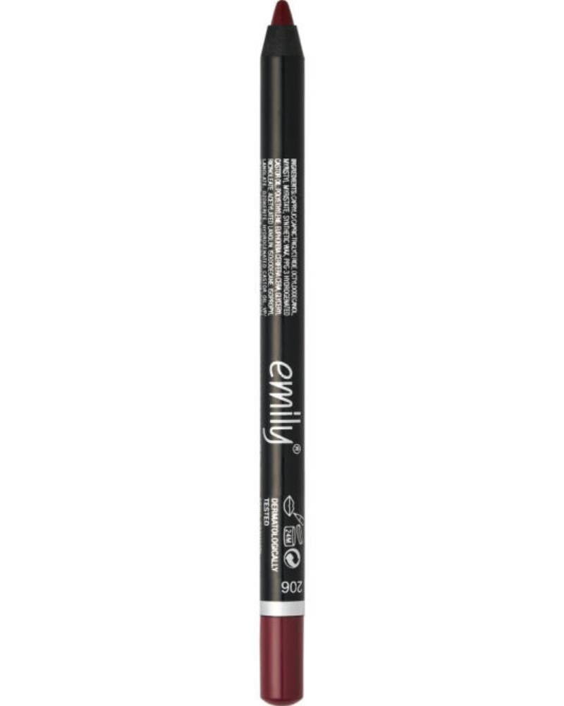 Golden Rose Emily Long Lasting Lip Pencil No: 206 - Dudak Kalemi - 8691190522063