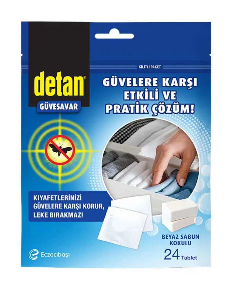 Detan Güvesavar Sachet 24 lü
