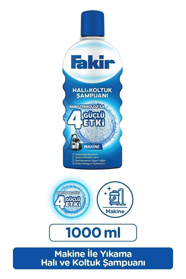 Fakir Makine Klasik Nano Teknolojili Halı Ve Koltuk Şampuanı 1000 ml