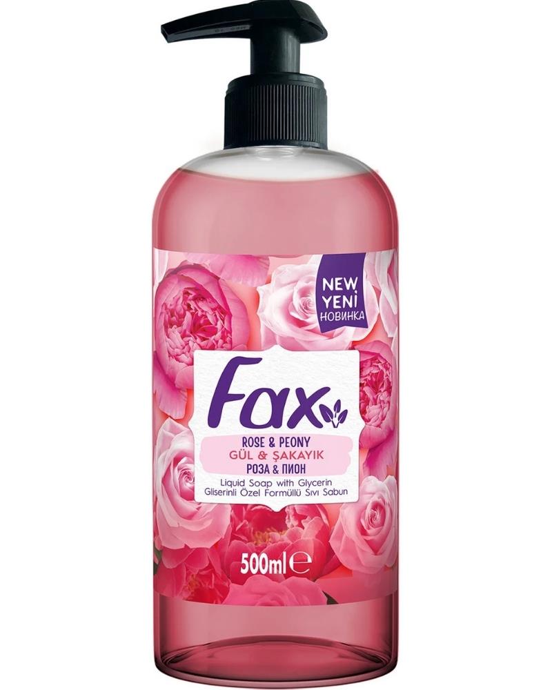 Fax Sıvı Sabun 500 ml Gül&sakayık 512799
