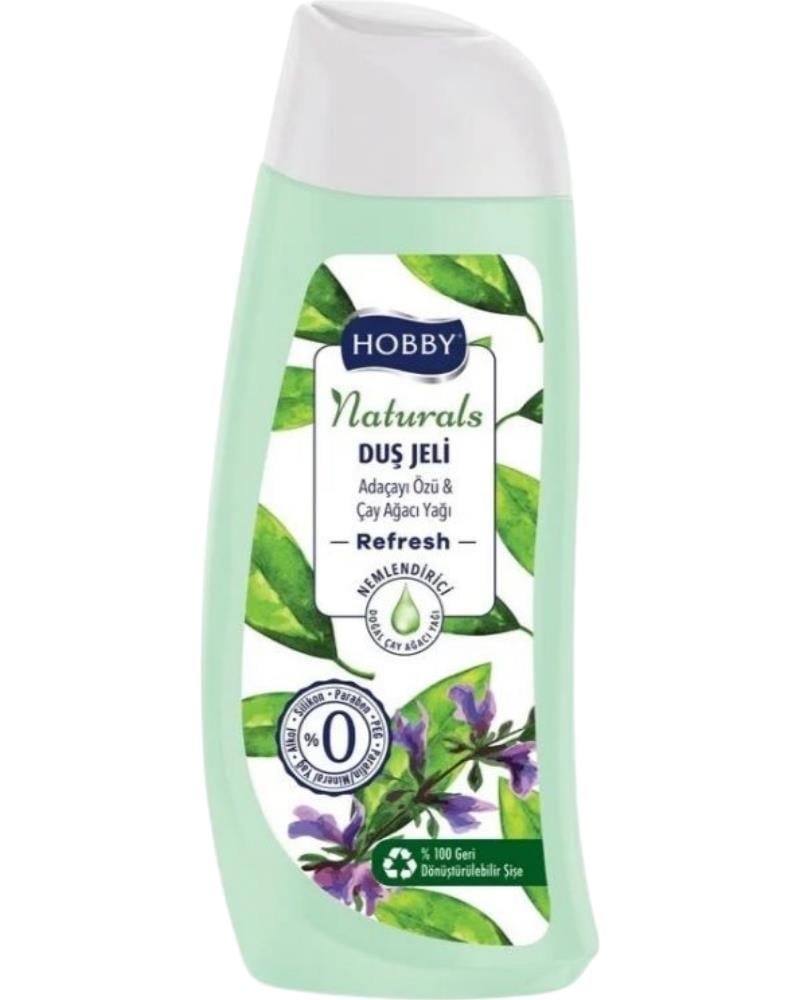 Hobby Adaçayı Özü Ve Çayağacı Yağı Duş Jeli 500ml