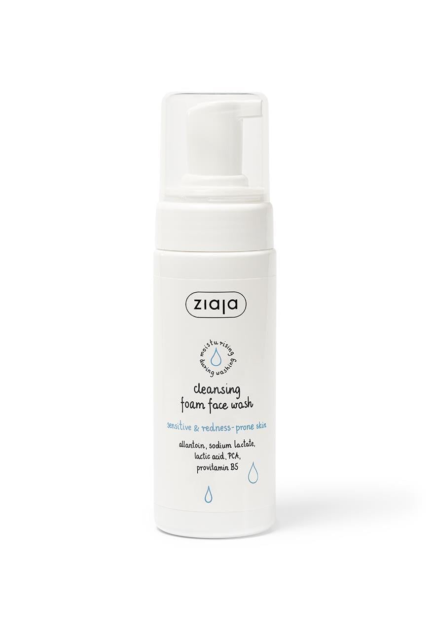 Zıaja Hassas ve Kızarık Ciltler için Temizleme Köpüğü 150 ml