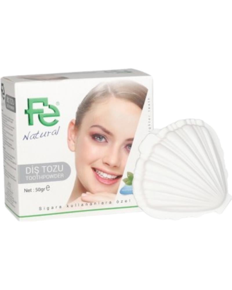 Fe Diş Tozu Naturel / Herbal 50 Gr.