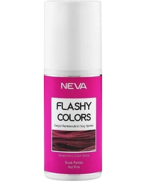 Flashy Colors Neva Saç Boyası & Geçici Renklendirici Sprey No: Sıcak Pembe 75ml