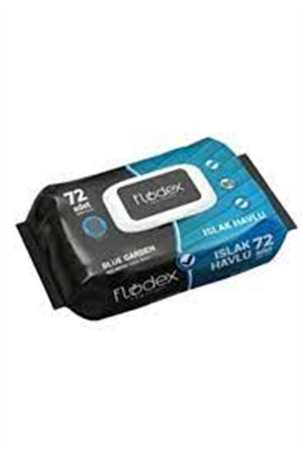 FLODEX Blue Garden Islak Havlu 72 Li