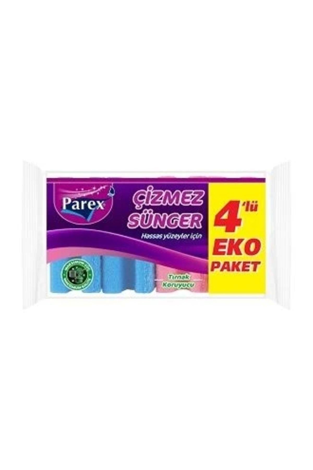 FLODEX Çizmez Sünger Oluklu 4 Lü