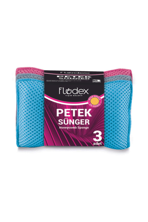 FLODEX Sünger Petek Doku 3'lü