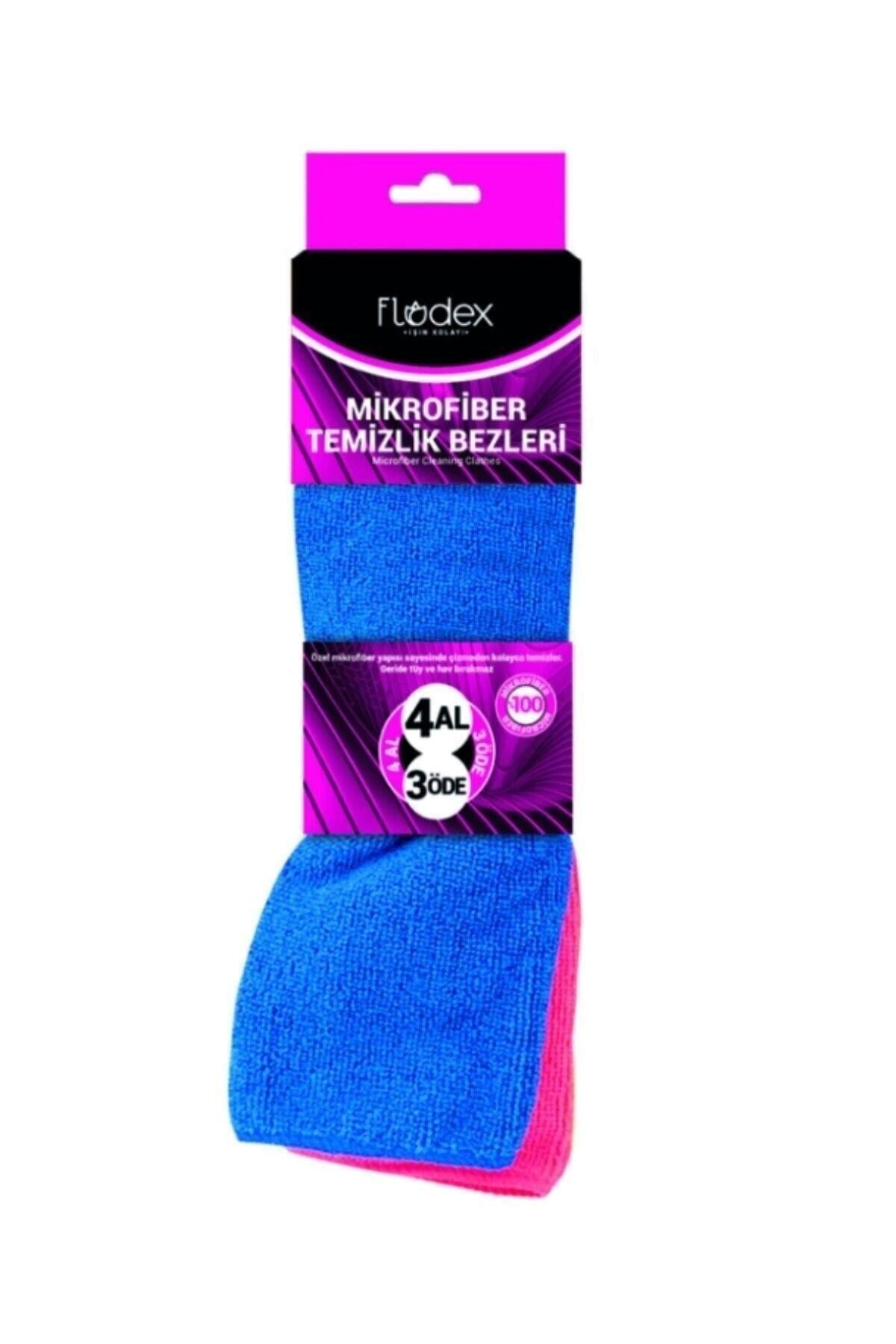 FLODEX Temizlik Bezi Mikrofiber 3 Al 2 Öde