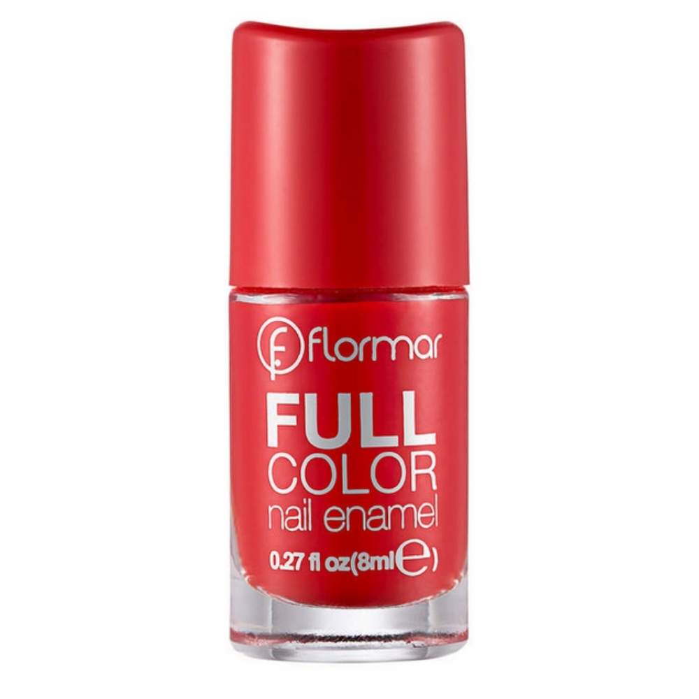 Flormar Full Color Nail Enamel Oje FC08 Optimistic Red