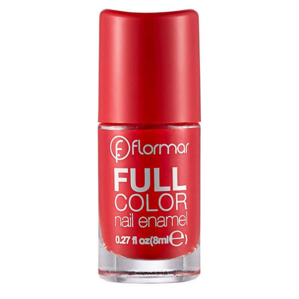 Flormar Full Color Nail Enamel Oje FC08 Optimistic Red