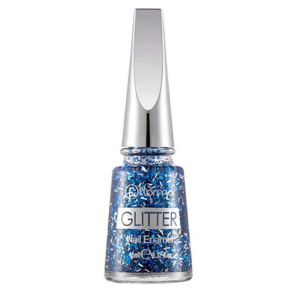 Flormar Glitter Nail Enamel Oje GL07 Sapphire Shine