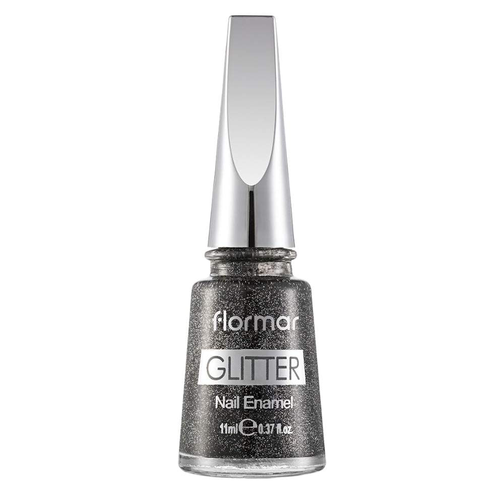 Flormar Glitter Nail Enamel Oje GL13 Ash Cloud
