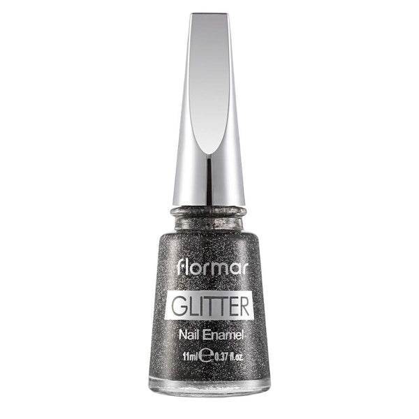 Flormar Glitter Nail Enamel Oje GL13 Ash Cloud